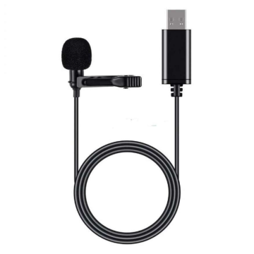 Lavalier Lapel Microphone - USB-A