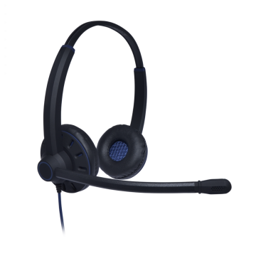 Everyday TAA & NDAA Compliant Binaural Headset with Connection Lead