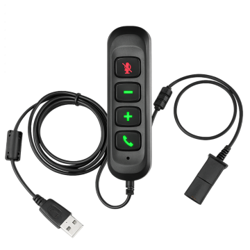 T-10 QD to USB Teams Compatible Connection Cable