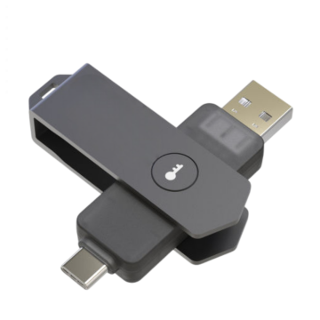 Verify Dual USB-A/C & NFC FIDO2 Security Key