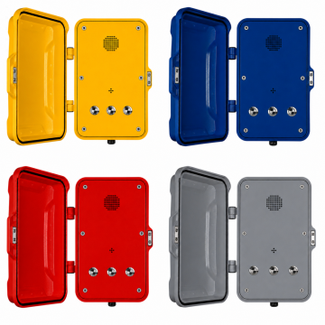 PT102-3B 3 Button Push-to-Call Outdoor Phone