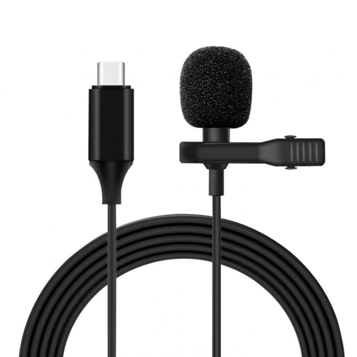 Lavalier Lapel Microphone - USB-C