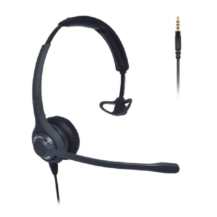 102 Monaural Noise Cancelling Office Headset - 3.5mm