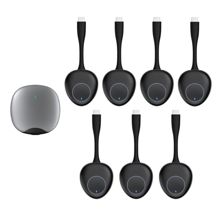4K HDMI Wireless Transmitter Collaboration Tool - 7 Tx Pods