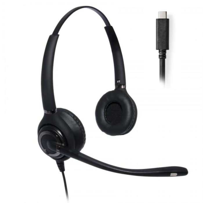 Advanced Binaural Noise Cancelling Headset - USB-C - UC