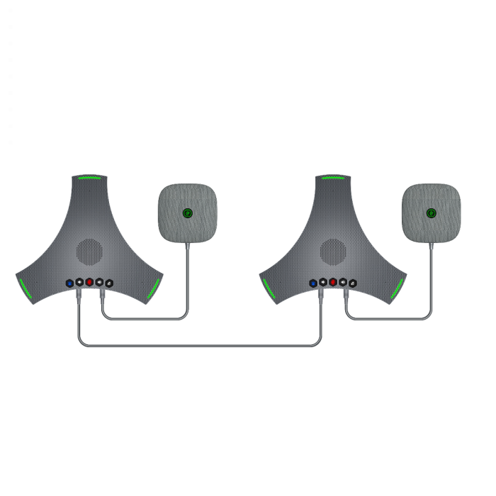 Clarity Pro Speakerphone & Mic Daisy Chain Bundle