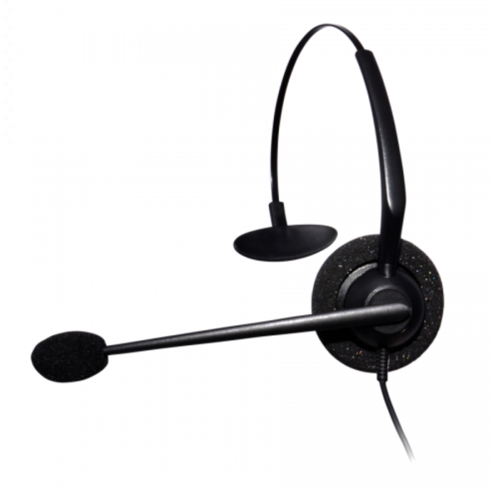 Entry Level Monaural Headset with Connection Lead