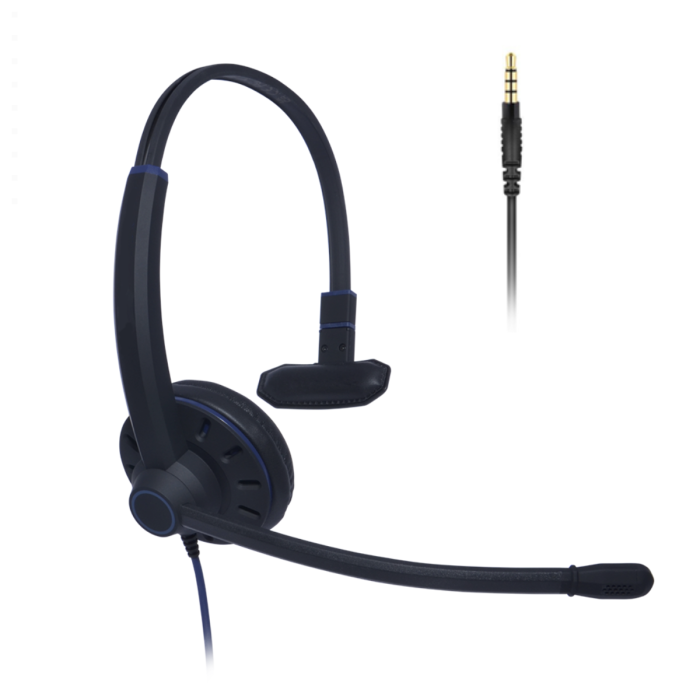 Everyday Monaural Noise Cancelling Headset - 3.5mm