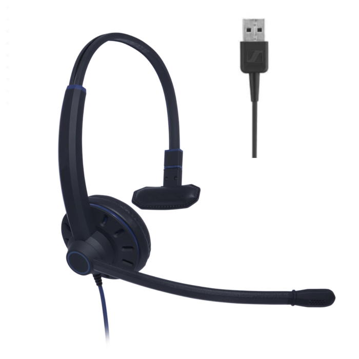 Everyday Monaural Noise Cancelling Headset - USB-A - UC