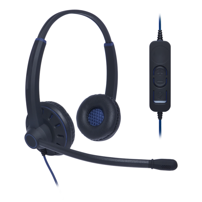 Everyday Binaural Noise Cancelling USB Headset
