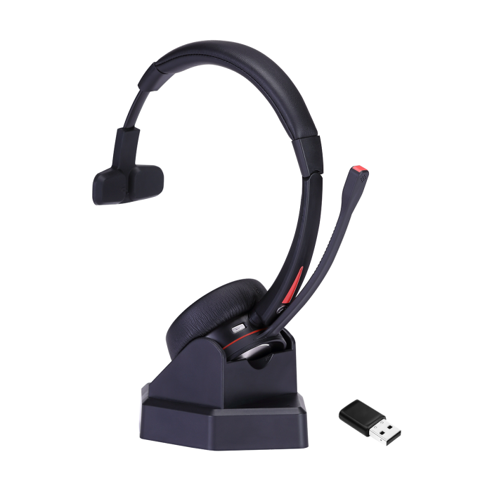 Advanced BMD Monaural Noise Cancelling Wireless Bluetooth Headset