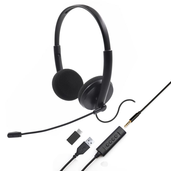 Binaural headset on sale