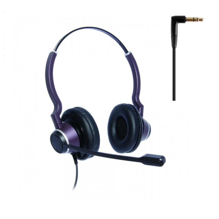 Binaural Ultra Noise Cancelling Headset - 2.5mm