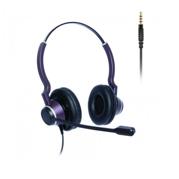 Binaural Ultra Noise Cancelling Headset - 3.5mm