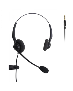 Entry Level Binaural Noise Cancelling Headset - 3.5mm