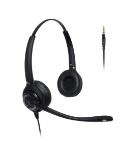 Advanced Binaural Noise Cancelling Headset - 3.5mm