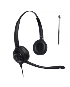 Advanced Binaural Noise Cancelling Headset - RJ11