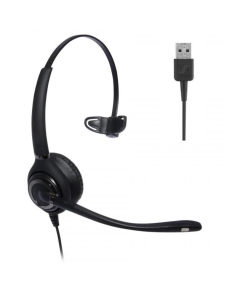 Advanced Monaural Noise Cancelling Headset - USB-A - MS