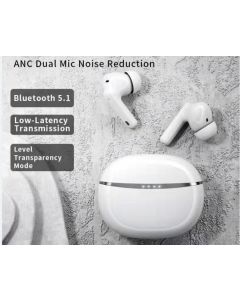 Professional EB Wireless Bluetooth Earbuds / Earphones - White
