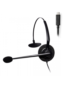 Entry Level Monaural Noise Cancelling Headset - USB-C - UC