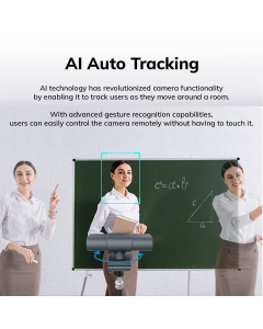 Hawk AI 4K Auto Tracking PTZ Webcam