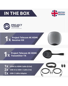 4K HDMI Wireless Transmitter Collaboration Tool