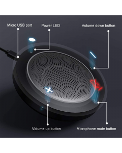 PT-C Noise Cancelling USB Speakerphone