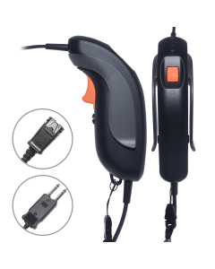 Responder 3 - QD to PJ7 - 2 Prong Push To Talk PTT Switch