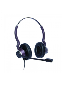 Binaural Ultra Noise Cancelling Headset with Connection Lead