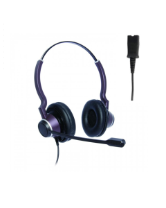 Binaural Ultra Noise Cancelling Contact Centre Headset