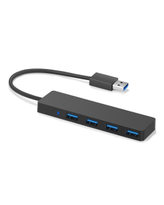 4-Port USB 3.0 Extension - Ultra Slim Powered Data Hub